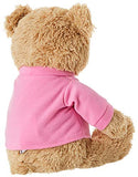 GUND Get Well T-Shirt Message Teddy Bear Stuffed Animal Plush, Pink, 12.5"