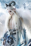 Zgmd 1/3 BJD doll ball neck touch baby male doll pai tse beast is composed of the big eyes and a face