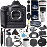 Canon 6Ave EOS-1D X DSLR Camera International Version (No Warranty) EF 500mm f/4L is II USM Lens + Battery Grip + LP-E6N Replacement Lithium Ion Battery Bundle