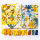 Nish&Di Luxurious Tie Dye Kit Creative Party Gift Set. Fun Group Activities for Kids and Adults. Create Vibrant Designs DIY One Step Non-Toxic Dye. Best Gift idea.