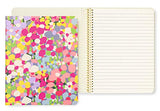 Kate Spade New York Concealed Spiral Notebook with 112 Lined Pages, Floral Dot