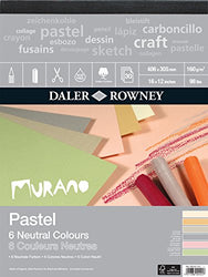 Daler Rowney Murano Pad 16 x 12 inches (406 x 304mm) Neutrals 30 sheets