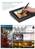 Parblo 10.1" Coast10 Graphics Drawing Tablet LCD Monitor with Cordless Battery-free Pen +Wool Liner