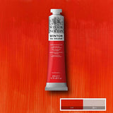 Winsor & Newton 1437107 Winton Oil Color Paint, 200-ml Tube, Cadmium Scarlet Hue