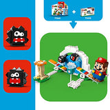 LEGO Super Mario Fuzzy Flippers Expansion Set 71405 Building Toy Set for Kids, Boys, and Girls Ages 6+; Collectible Playset Gift (154 Pieces)