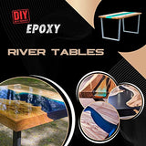 Epoxy Resin for River Table – Different Gallon Size UV Crystal Clear Epoxy Resin Kit - 2:1 Ratio for Deep Pour, Deep Casting Resin, Live Edge River Table (1 Gallon + 0.5 Gallon) 1.5 Gallon Kit