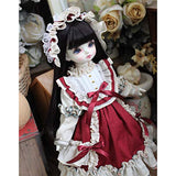 HMANE BJD Dolls Clothes for 1/6 BJD Dolls, Vintage Royal Court Style Dress for 1/6 BJD Dolls (No Doll)