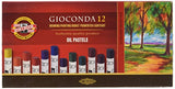 Koh-I-Noor 8352 Gioconda Artists Oil Pastels Set of 12