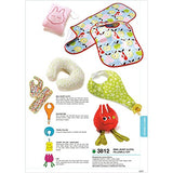 Kwik Sew K3812 Bibs Sewing Pattern, Burp Cloth