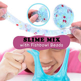 EPIQUEONE DIY Slime Kit: 102 Pcs Fluffy Slime Making Supplies with 24 Cups Crystal Slime Colorful Foam, Fishbowl Beads, Glitter & Slime Tools in Slime Container for Holidays Birthday