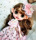 leoglint Blythe Doll Clothes, Dress Clothing for Blythe Doll 30 cm 1/6 Bjd Dolls Azone ICY Licca Doll