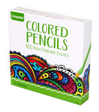 Crayola 100 Colored Pencils, Amazon Exclusive, Adult Coloring, Kids Indoor Activity at Home, Gift