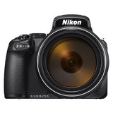 Nikon COOLPIX P1000 Digital Camera (26522) + 64GB Memory Card + Case + Corel Photo Software + EN-EL 20 Battery + Card Reader + HDMI Cable + Deluxe Cleaning Set + Flex Tripod + Memory Wallet