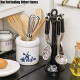 Odoria 1/12 Miniature Kitchen Utensils Baking Utensils Dollhouse Decoration Accessories, Black