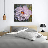 Yihui Arts Flower Canvas Prints Wall Art Paintings Abstract Pink Wall Artworks Pictures for Living Room Bedroom Decoration