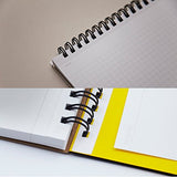 Maruman MNEMOSYNE Notebook 8.66 x 11.69 Inches (Horizontal A4), Unruled, 70 Sheets (N181A)