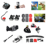 VanteexPro 60-in-1 Accessories Bundle Kit for Gopro HERO 6 5 4 3+ 3 2 1 Camera Accessories Combo