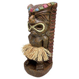Design Toscano Pau Hana Hawaiian Tiki Totem Statue: Set of Two