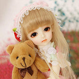 Wig for N Doll Size6-7 Inch High-Temperature Wig FID N Doll Curly Hair Shinee AI L22# Two Color Optional 24colour 6-7 Inch