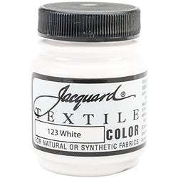 Jacquard Textile Paint 8 Oz White