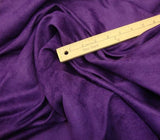 Purple Suede Upholstery Drapery Fabric Per Yard