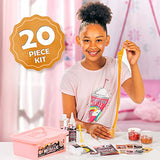 Original Stationery Mini Metallic Shimmery Shine Slime Kit for Girls, Make Metalic Rose Gold Slime, All The Ingredients You'll Need in This Slime Kit in a Box for Girls Age 10-12 Gift Ideas