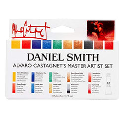 Daniel Smith Special Edition Watercolor Set, 10-Color 5ml Alvaro Castagnet Watercolor Set,Multicolor