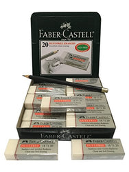 Faber-Castell Large Excellent Dust Free Soft Clean Pencil Eraser Erasers Bulk Pack Suitable For Art