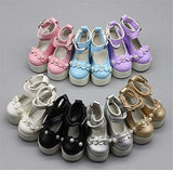 Fully 3 Pairs Doll High-Heeled Shoe Fits for 1/3 60cm 23 Inch BJD Doll