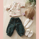 1/6 Mini Sweet BJD Doll 27.3cm Simulation SD Doll Ball Jointed Doll, with Cute Printing Clothes + Shoes + Wig + Makeup, Birthday Creative Toy Gift for Girl