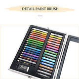 KIDDYCOLOR 135Pcs Painting Drawing Art Set for Kids with Sketchpad Aluminum Case Perfect as Christmas Gift for Girl and Beginner