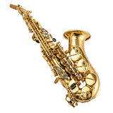 Singer's day SDSC-2013 Gold Lacquer Soprano Curved Saxophone