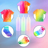 Tie Dye Tools Kit, Homozat 83 Pieces Tie-Dye Shirts Fabric Kits with Squzze Bottles, Disposable Gloves, Aprons, Table Covers, Metal Clips for Kids Party Home Cleaning(Tie Dye Pigment Not Included)