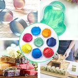 DoubleW Mica Powder - 30 Colors Pigment Powder - Epoxy Resin Pigment - Soap Making Kit -Slime Pigment - Cosmetic Pigment Powder