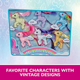 My Little Pony Retro Rainbow Mane 6 -- 80s-Inspired Collectable Figures with Retro Styling; 6 3-Inch Toys (Amazon Exclusive)