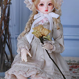 ZXCVBN Pure Handmade Dolls Fashion Clothes Dresses for 1/4 BJD Doll Outfit, only Clothes no Doll no Body,B,1/4