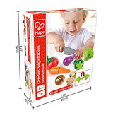 Hape Garden Vegetables | Wooden Cooking Accessories for Kids, Pretend Play Food, Assortment of Ingredients for Toddlers Ages 3+