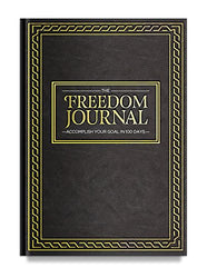 The Freedom Journal - The Best Daily Planner to Accomplish Your #1 Goal in 100 Days - Increase Productivity & Time Management - Hardcover, Non Dated - 1 Year Guarantee