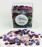 Vineyard Hues Shaker Mix 60 grams Sequins Buttons Seed Beads