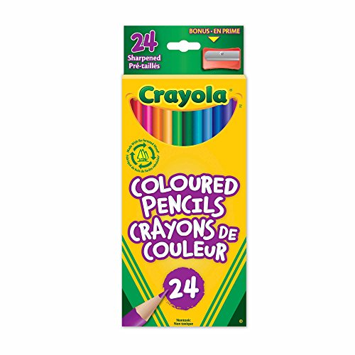 Binney & Smith Crayola(R) Colored Pencils, Set Of 24 Colors by Crayola