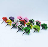 30 Pieces Mixed Miniature Artificial Trees, Miniature Dollhouse Pots Decor Moss Bonsai Micro Landscape DIY Craft Garden Ornament