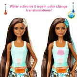 Barbie Color Reveal Sunshine and Sprinkles Doll & Accessories with 25 Surprises Including Water-Shower Umbrella & Color Change Ice Cream Theme, Gift for Kids 3 Years & Older