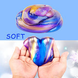 32 Pack Galaxy Slime Kit for Girls,Slime Party Favors for Kids,Easter Basket Stuffers,Gift, Super Soft and Non-Sticky Stress Relief Toys for Kids