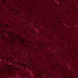 Ben Textiles Stretch Panne Velvet Velour Burgundy Fabric by The Yard