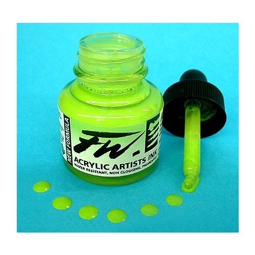 Daler-Rowney FW Acrylic Artists Ink, 6 oz, Process Magenta (160180412)