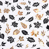 4 Sheets Gold Maple Leaf Nail Art Stickers - Maple Leaves Nail Decals Fall Nail Stickers Autumn Leaf Designs Nail Art Supplies Sticker Manicure Tips DIY Nail Decoration Thanksgiving for Women Girls