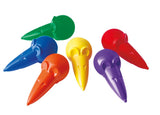 Pelikan 803328 Mouse-shaped wax crayons 6 Colors Set Safe for Toddlers, Kids and Children, Made in Germany