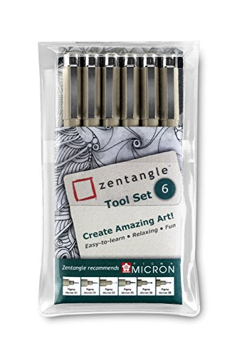 Zentangle Tool Set (pack Of 6)