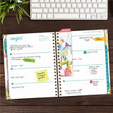 HARDCOVER Academic Year 2023-2024 Planner: (June 2023 Through July 2024) 8.5"x11" Daily Weekly Monthly Planner Yearly Agenda. Bookmark, Pocket Folder and Sticky Note Set (Watercolor Butterflies)