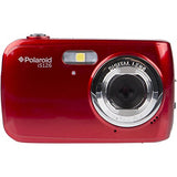 Polaroid iS126 16.1MP Digital Camera (Red) with 16GB Card + Case + Flex Tripod + Kit